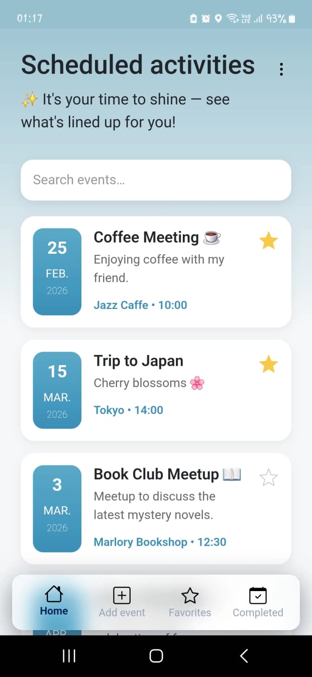NextUp screenshot 2